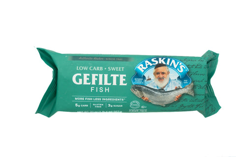 Raskin's Gefilte Fish Green KFP (sugar, no oil and spices)